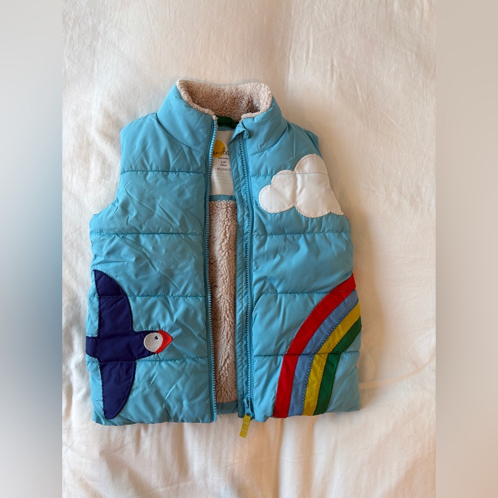 Mini Boden 4-5Y puffer vest